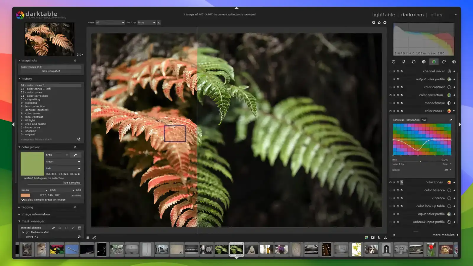 Darktable - RAW file processing_01