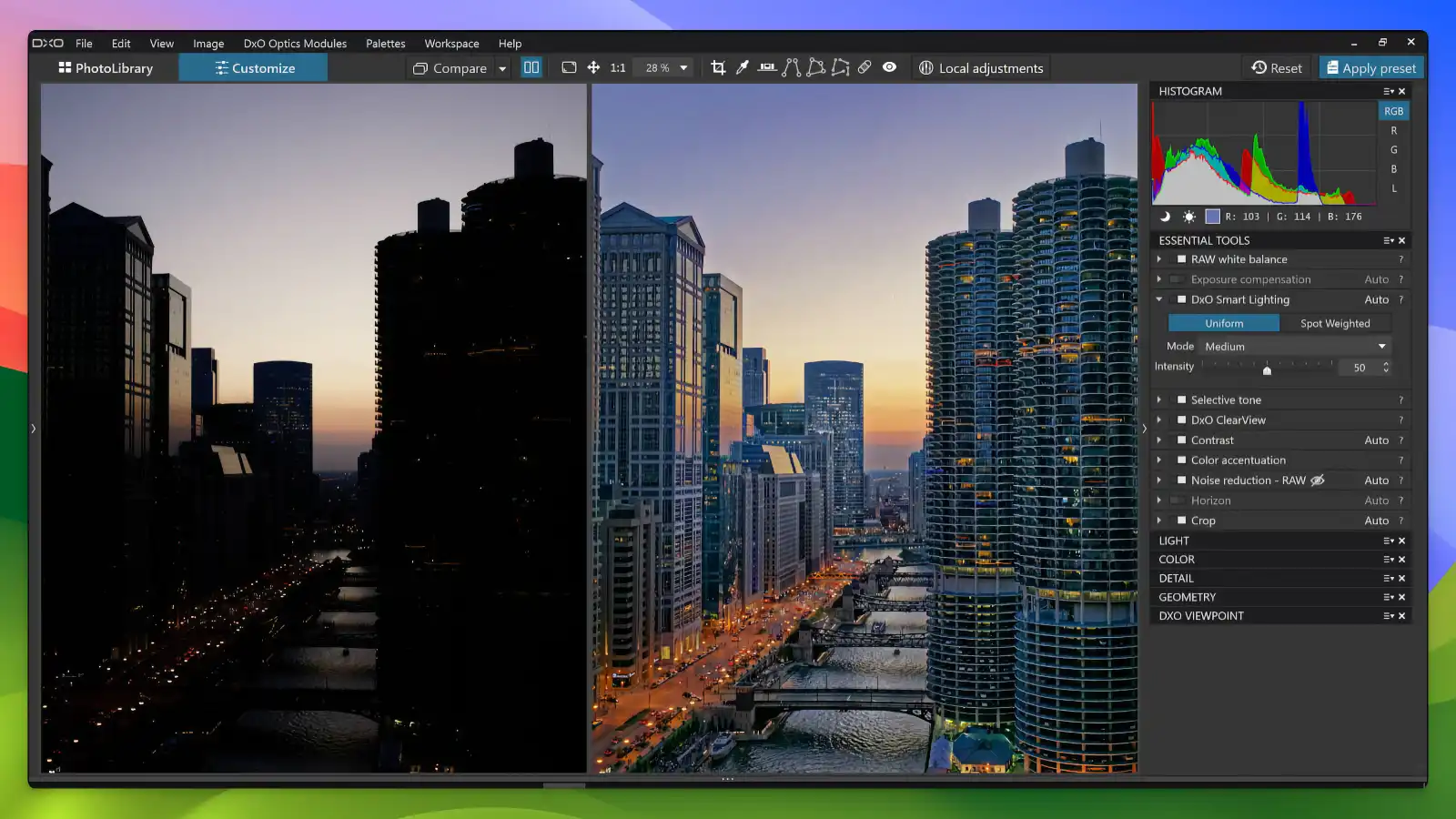DxO PhotoLab - DeepPRIME Noise Reduction_03