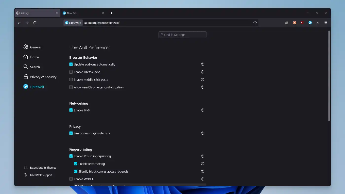 LibreWolf - Customization - 04