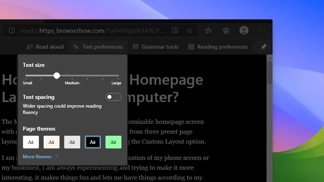 Microsoft Edge - reader - 04