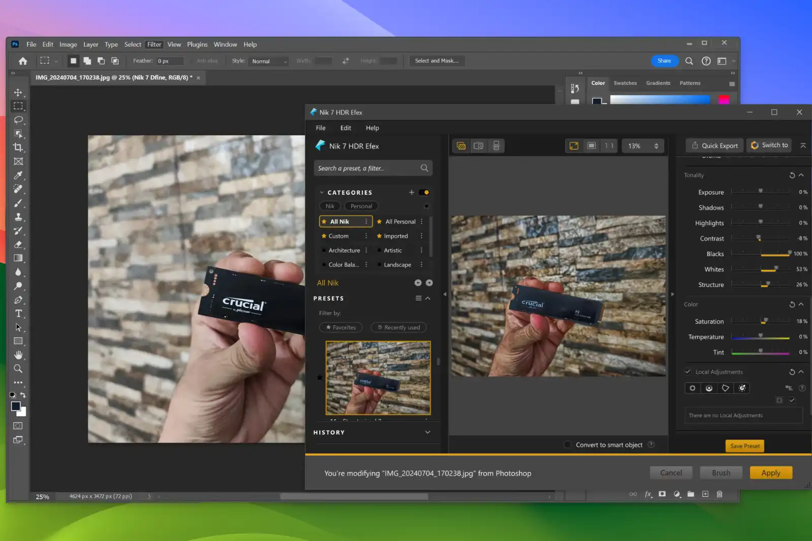 Nik Collection - Integration with Adobe software_03