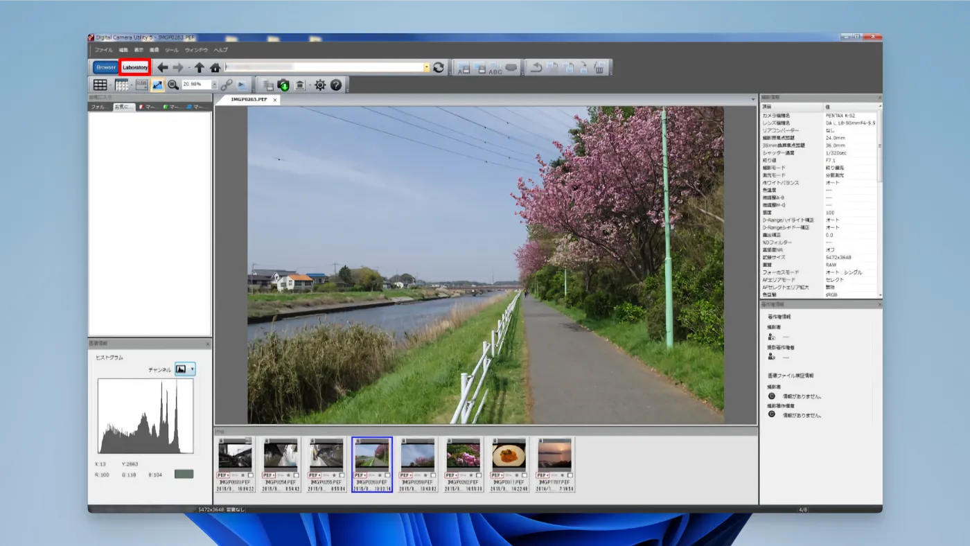 Pentax Digital Camera Utility - Support for a wide range of file types_04