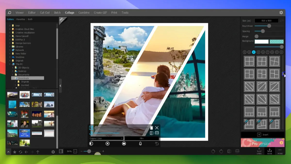 PhotoScape X - Create a collage_04