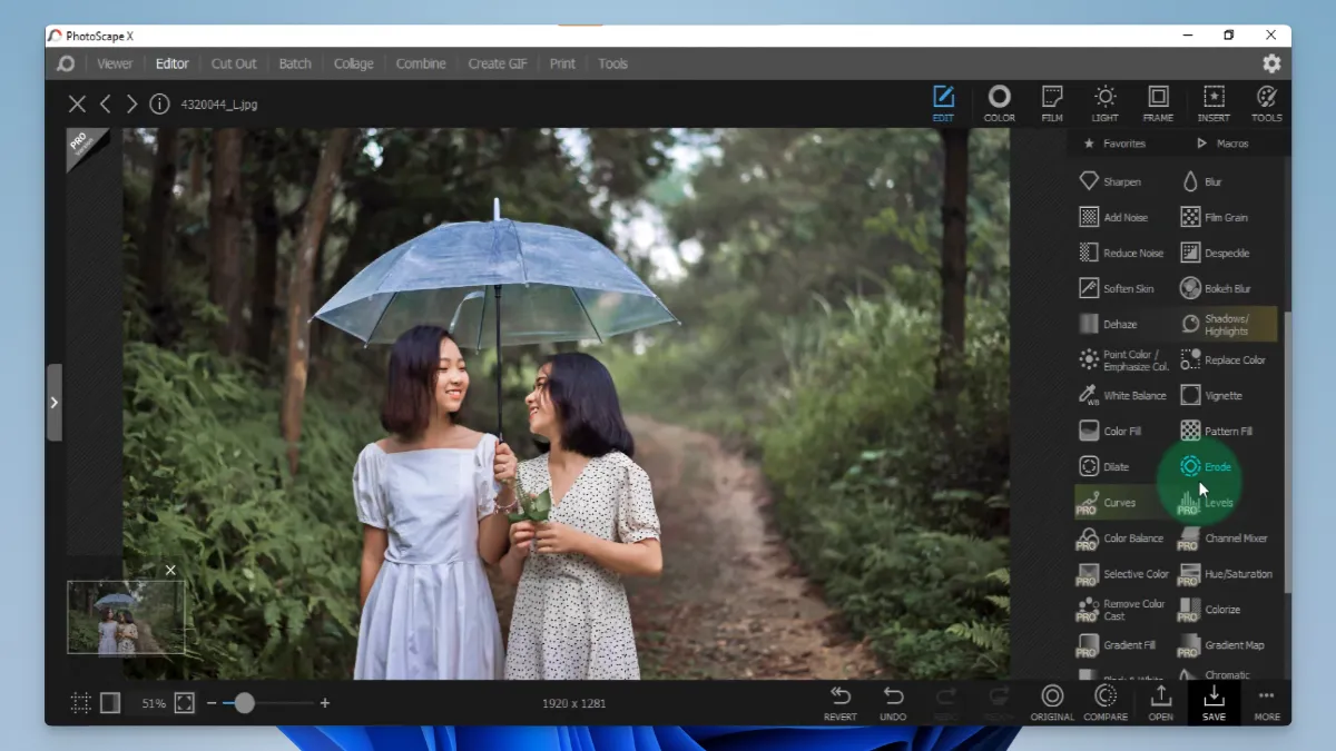 PhotoScape X - Editing RAW files_02