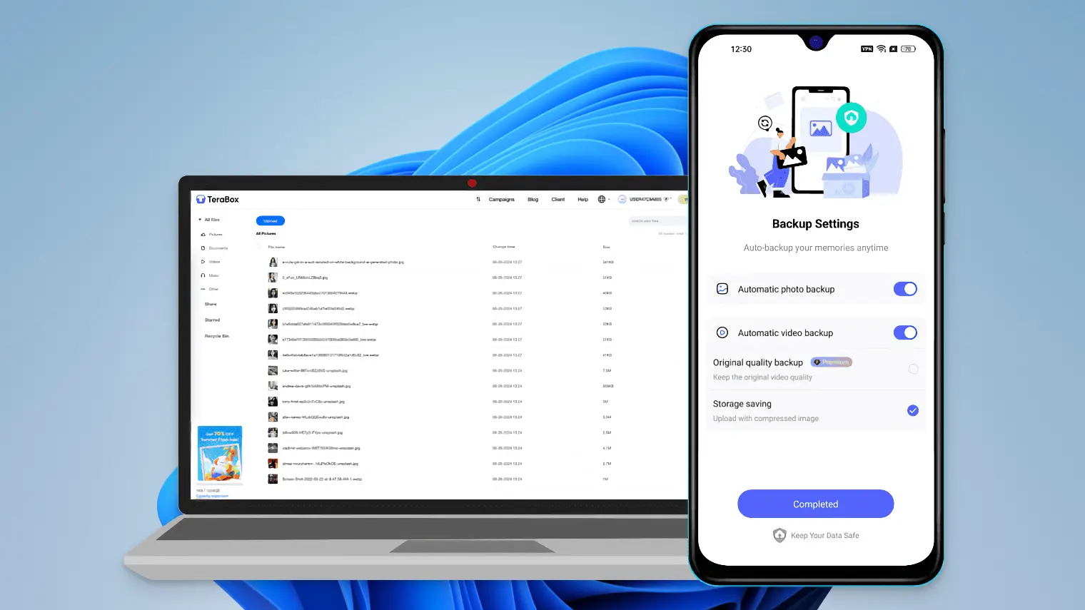 Terabox_04_Support for a wide range of devices