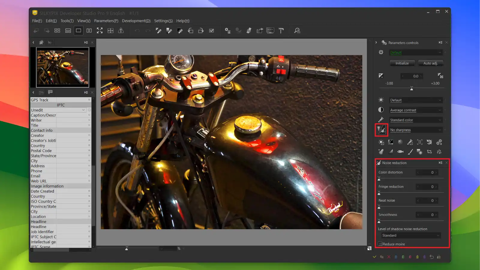 silkypix - Noise reduction_03